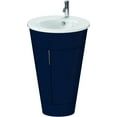 thumbnail image 1 of Duravit S19520 Starck 1 22" Single Wall Mounted Vanity Cabinet - Night Blue Satin Matte, 1 of 2
