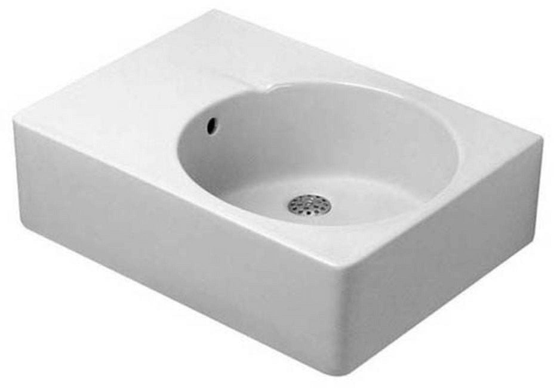 Duravit 0685600011 Design Classics 24-1/4" Rectangular Ceramic Drop In Bathroom Sink -