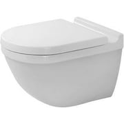 Duravit 252709-Dual Starck 3 0.8/1.6 Gpf Dual Flush Wall Mounted One Piece Elongated