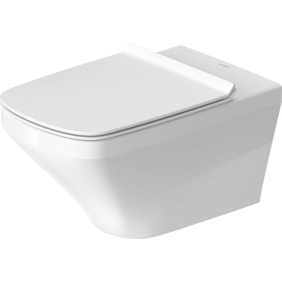Duravit 254209-Dual Durastyle 0.8/1.6 Gpf Dual Flush Wall Mounted One Piece Elongated