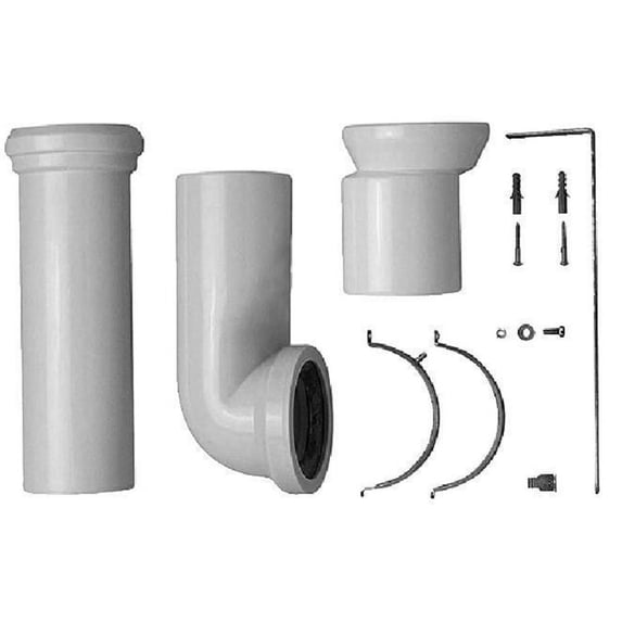 Duravit USA DU0014220000 Vario Connector Set for Toilet