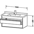 thumbnail image 1 of Duravit Vanity unit wall-mounted 2 drawers for #030410; White Matt, 18 1/4" x 39 3/8" White Matt, 1 of 1