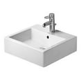 thumbnail image 1 of Duravit 045450-1Hole Vero 20" Ceramic Vanity Top - White with WonderGliss / Ground, 1 of 3