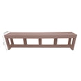 thumbnail image 1 of Durawood Aisle-Saver Bench for Tennis Courts, Locker Rooms, Parks, Marina, Commercial Use, and More (4' Bench), 1 of 4
