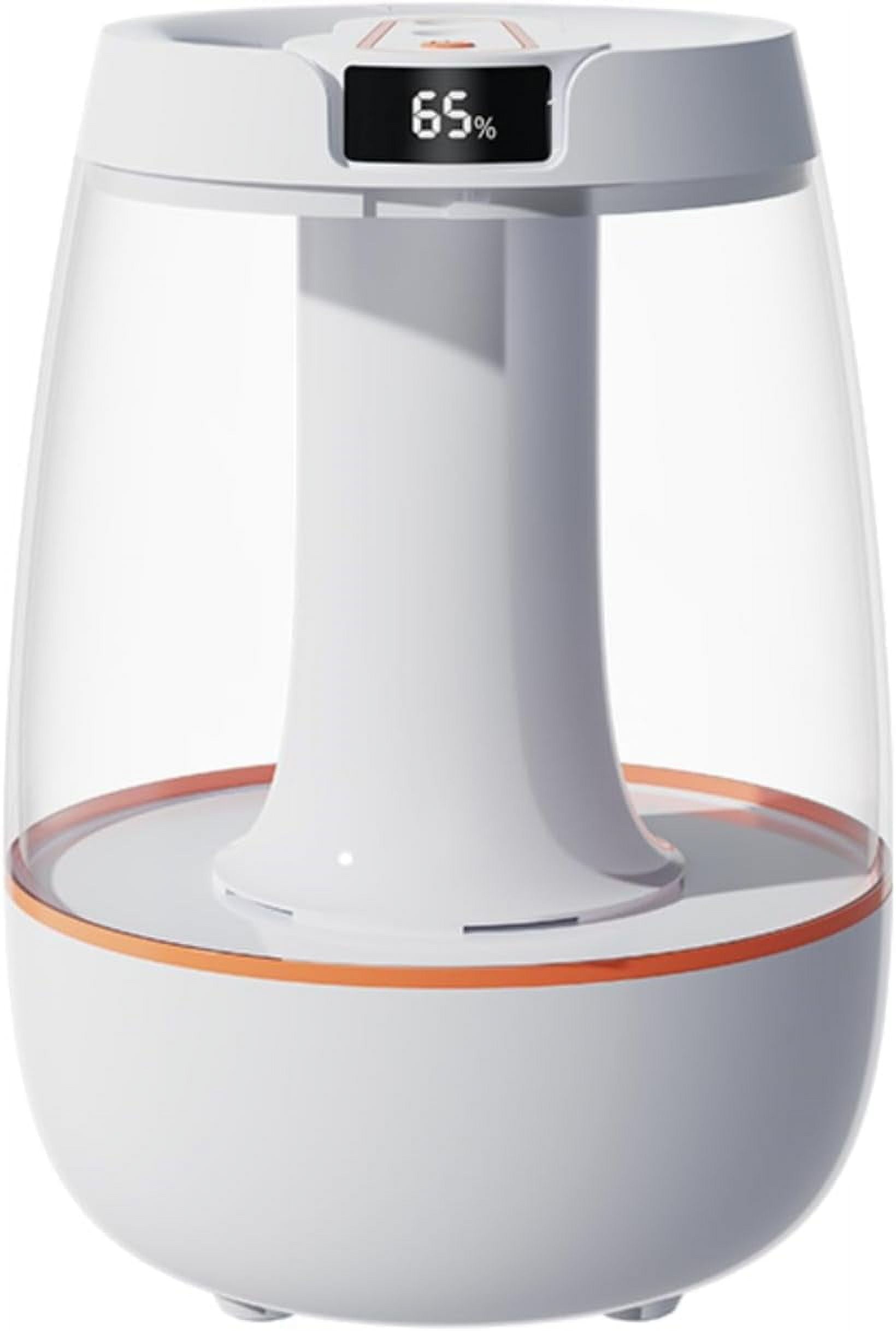 Durcord 3L Smart Humidifier for Bedroom Large Room, Top Fill Cool Mist Humidifier Quiet Auto Shut-off
