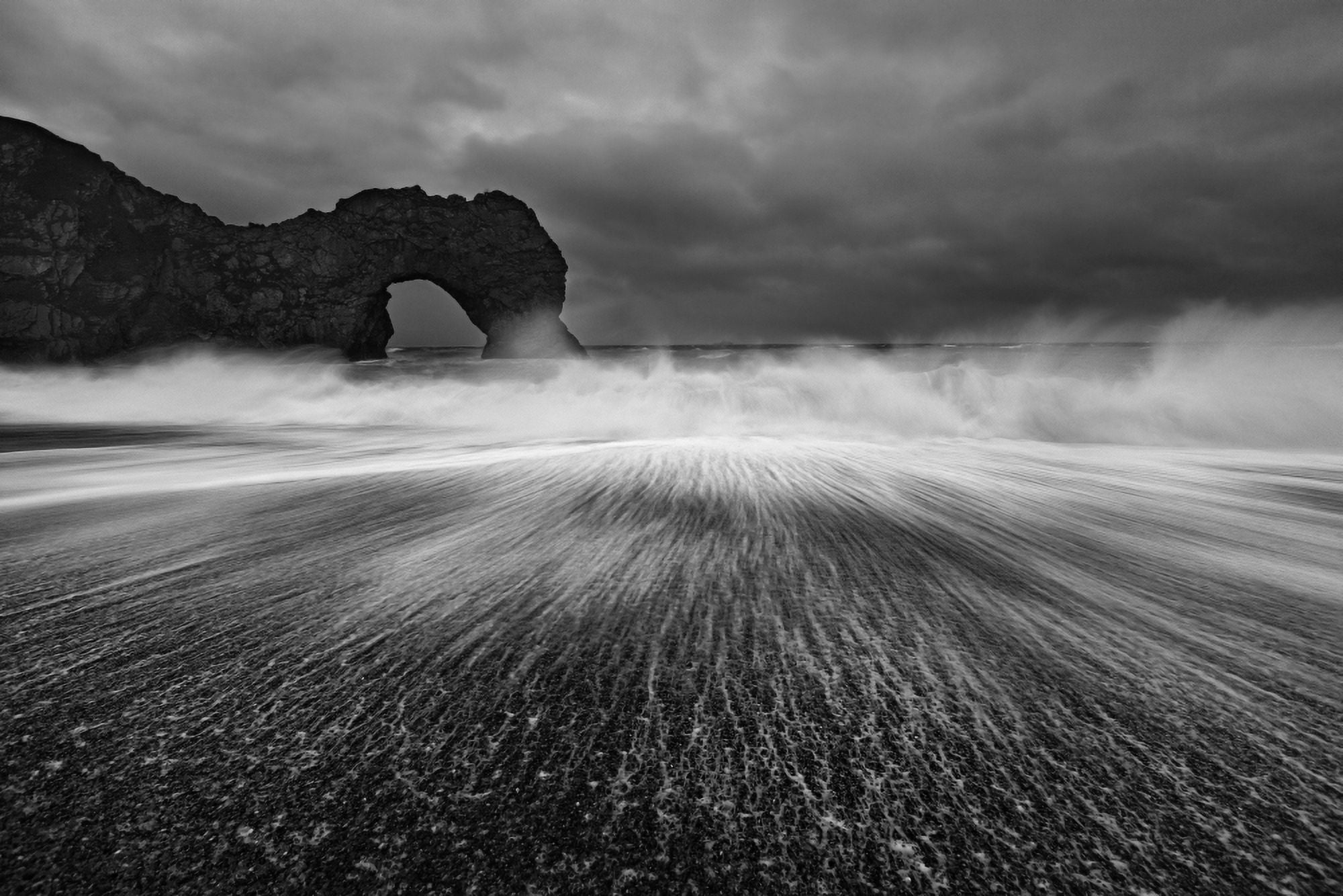 Durdle Door in Dorset England Canvas Art - Arild HeitmannStocktrek Images (18 x 12)