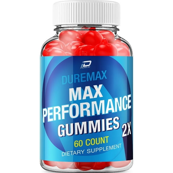 DureMax Gummies for Men – Dure Max Male Gummies All-Natural Supplement, DuraMax Gummies Reviews, 1 Pack, 60 Gummies