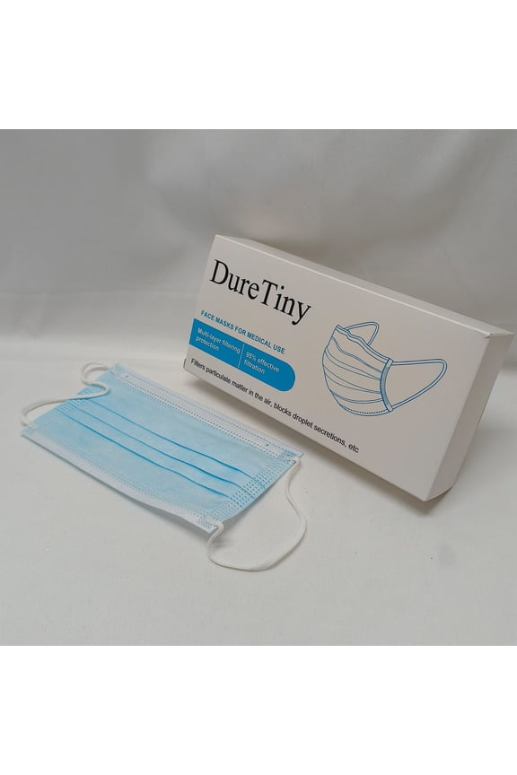 Face masks for medical use Light Blue Medical Face Masks with Multi-Layer Filtration for Particulate and Droplet Protection