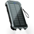 Durecopow 30000mAh Solar Charger for Cell Phone iPhone, Portable Solar