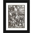 thumbnail image 1 of Durer, Albrecht 11x14 Black Ornate Wood Framed with Double Matting Museum Art Print Titled - The Great Passion, 1 of 4
