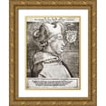 thumbnail image 1 of Durer, Albrecht 11x14 Gold Ornate Wood Framed with Double Matting Museum Art Print Titled - Albrecht Von Brandenburg Archbishop Of Mainz, 1 of 4