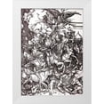 thumbnail image 1 of Durer, Albrecht 18x24 White Modern Wood Framed Museum Art Print Titled - The Four Horsemen of The Apocalypse, 1 of 4