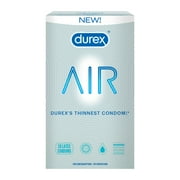 Durex Air Condoms, Extra Thin, 10 Count 3 Pack
