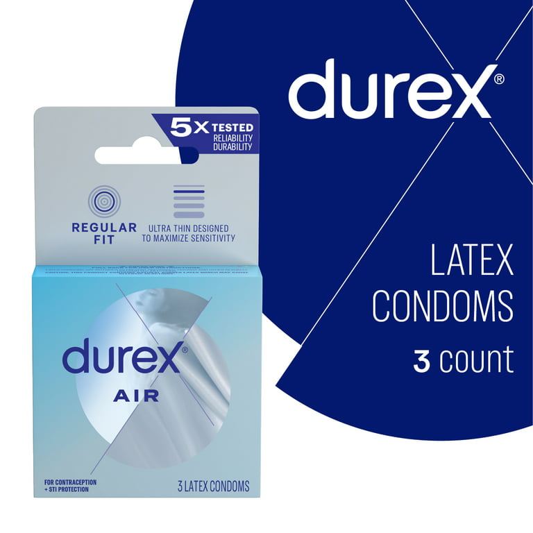 https://i5.walmartimages.com/seo/Durex-Air-Condoms-Extra-Thin-Transparent-Natural-Rubber-Latex-Condoms-for-Men-FSA-HSA-Eligible-3-Count_73776839-f141-413d-9c9a-f2a5a9ef9e0e.07b3727cfe19ae7a23189a45d0398084.jpeg?odnHeight=768&odnWidth=768&odnBg=FFFFFF