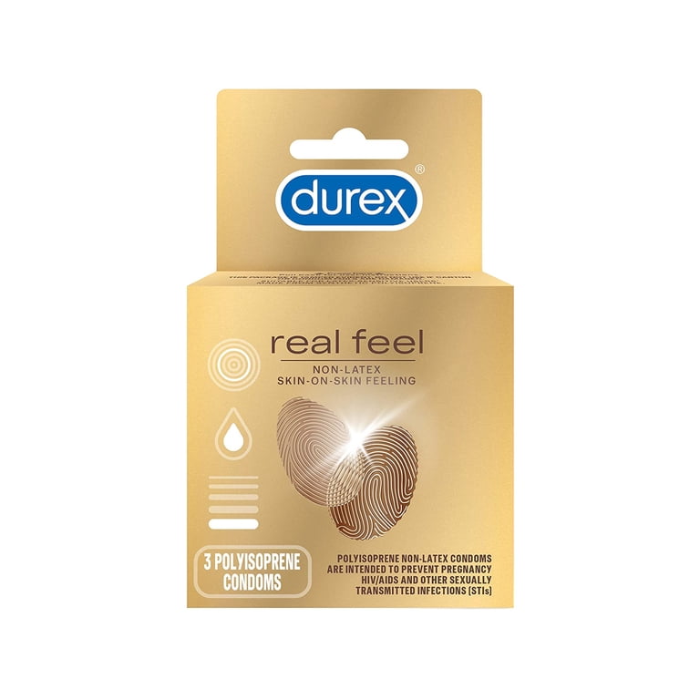 Durex Avanti Bare Real Feel Non-Latex 3 Condoms - Walmart.com