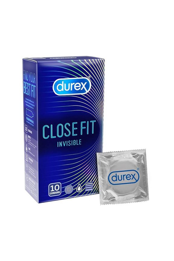 Close Fit Invisible Condoms for Men - 10