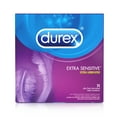 thumbnail image 1 of Durex Condom Extra Sensitive Natural Latex Condoms, 24 Count - Ultra Fine & Extra Lubricated, 1 of 9