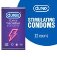 thumbnail image 1 of Durex Condom Extra Sensitive Stimulating Condoms 12ct., 1 of 17