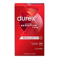 thumbnail image 1 of Durex Condoms, Extra Sensitive Natural Latex Condoms, 12 Count - Ultra Fine & Extra Lubricated, 1 of 3