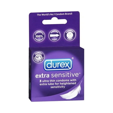 Durex Extra Sensitive Ultra Thin Condoms - 24 Ea, 6 Pack