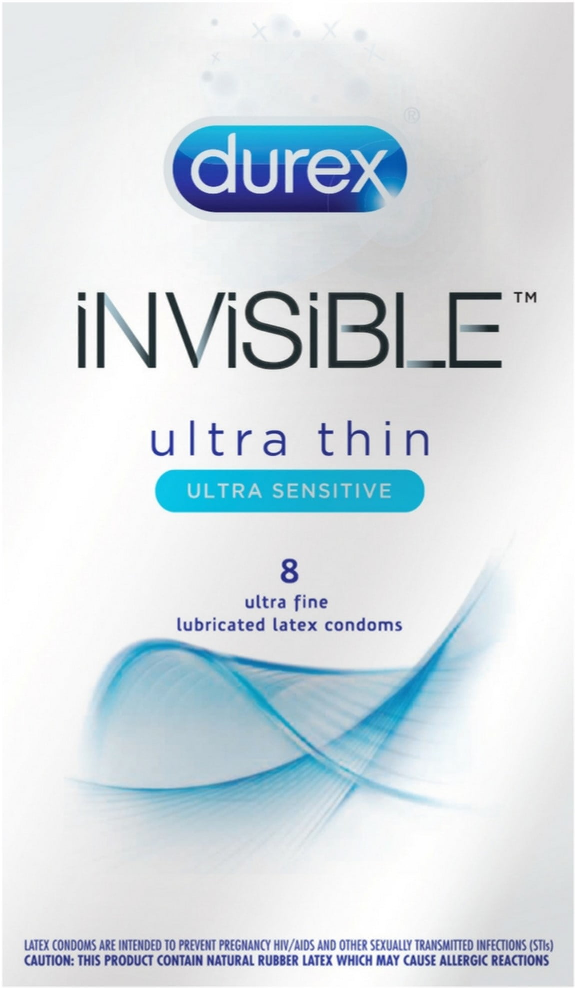 Durex Invisible Condom, 8 ct (Pack of 2) - Walmart.com