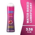 thumbnail image 1 of Durex Juicy Play Water Based Lube for Sex, Personal Flavored Lubricant, Cherry, 3.38 fl oz, 1 of 9