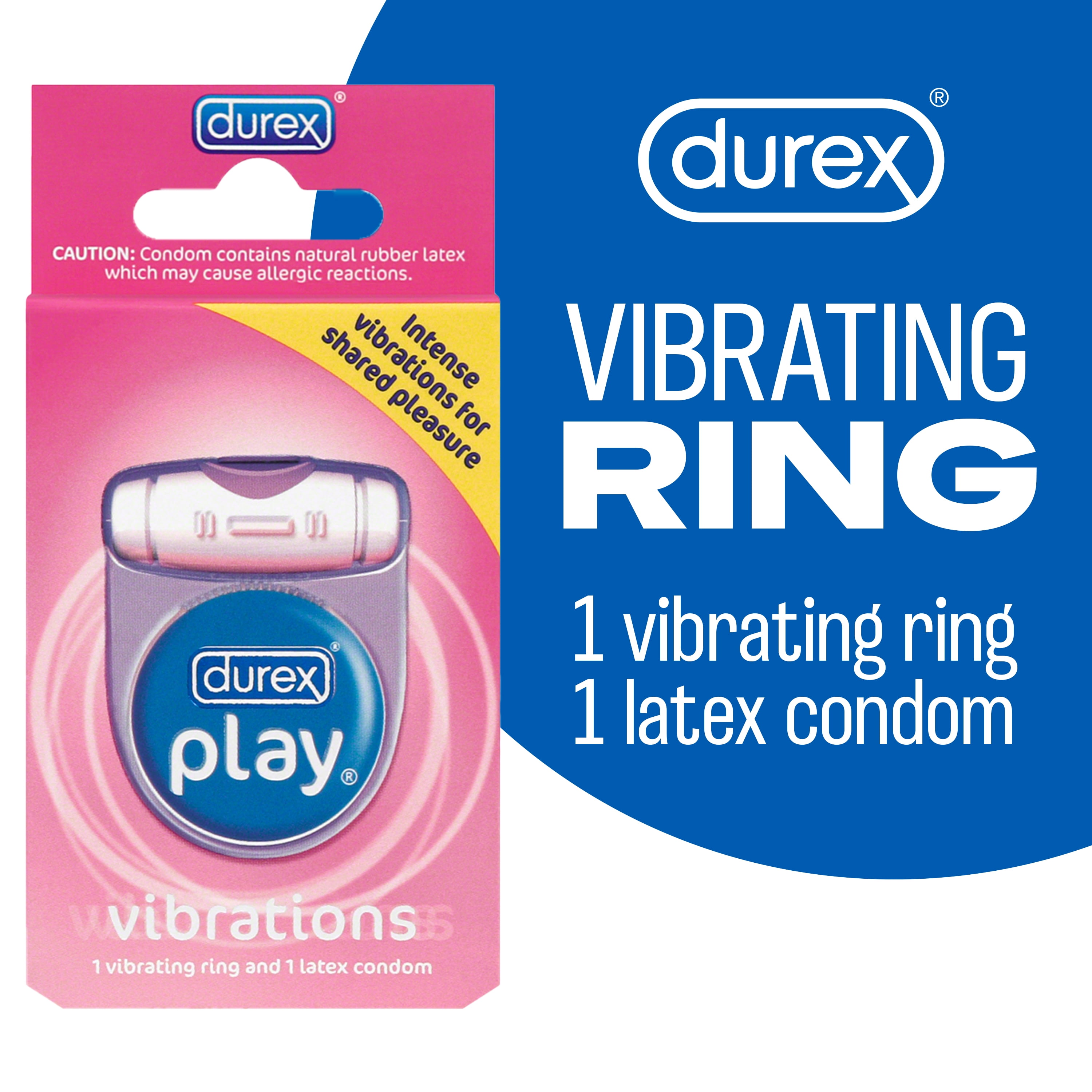 Amazon.com: DUREX® Play® - Ring of Bliss™ Vibrating Ring 24/1 ct. : Health  & Household