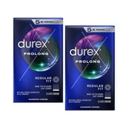 Durex Prolong Condom 12 ea Pack of 2