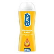 Durex YLANG Massage Lube- Water Based Lubricant 200ml PACK OF 2