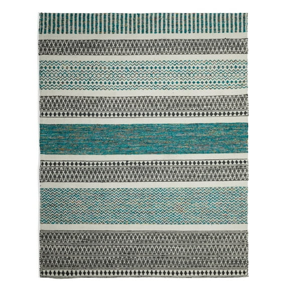 2'6" x 8' Durga Hand-Loomed Flatweave Area Rug , 2'6" x 8'