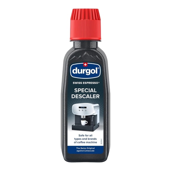 Durgol Swiss Espresso, Descaler and Decalcifier for All Brands of Espresso Machines and Coffee Makers, 4.2 Fluid Ounces (Pack of 2)