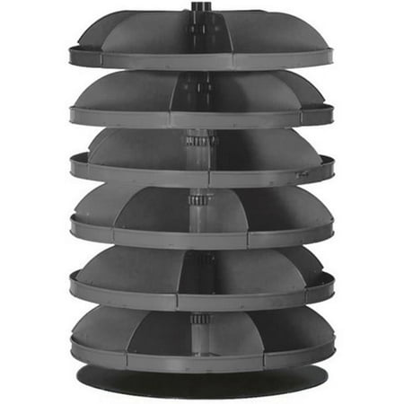 Durham 28 in. No. 95 Rotabin Storage 6 Shelf - Gray