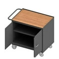 thumbnail image 1 of Durham 3113-TH-95 36 in. 14 Gauge Mobile Bench Cabinets, Gray, 1 of 1