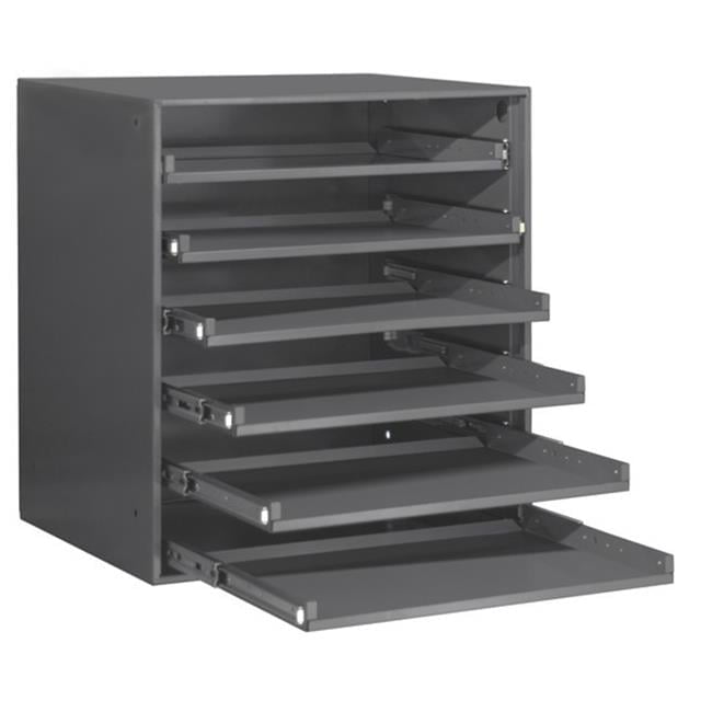 Durham 321B-95 Heavy Duty Bearing Slides Rack - Holds 6 Large ...