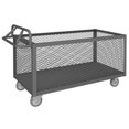 thumbnail image 1 of Durham  34 in. 4 Sided Mesh Box Truck, Gray - 1200 lbs, 1 of 1