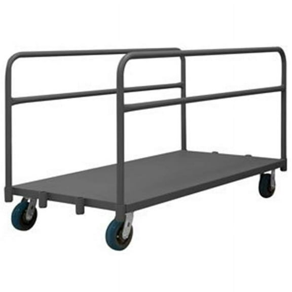Durham 36 in. Adjustable Panel Moving Trucks, Gray - 3600 lbs