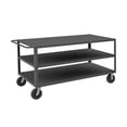 thumbnail image 1 of Durham HET-3672-3-5K-95 36 x 72 in. Heavy Duty Service Truck with 3 Shelves & 5000 lbs Capacity - Gray, 1 of 1