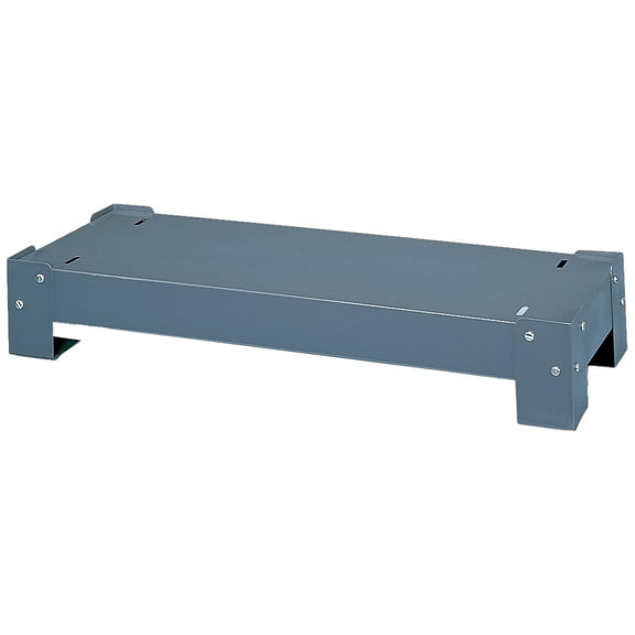 Durham 364-95 Gray Cold Rolled Steel Drawer Cabinet Base, 33-3/4" Width x 5-3/4" Height x 12-1/4" Depth CA2