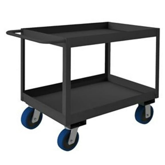 Durham 38 in. Rolling Service Cart, Gray - 3600 lbs