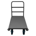 thumbnail image 1 of Durham  39 in. Platform Trucks with Polyurethane Casters, Gray - 3600 lbs, 1 of 1