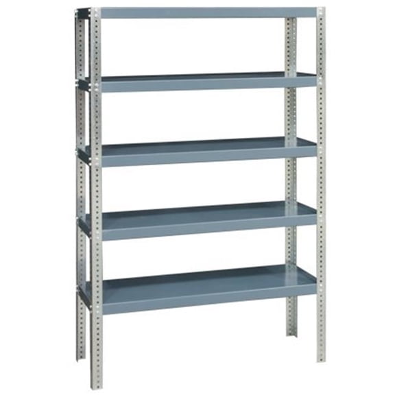 Durham 72 in. High Heavy Duty Shelving - Gray