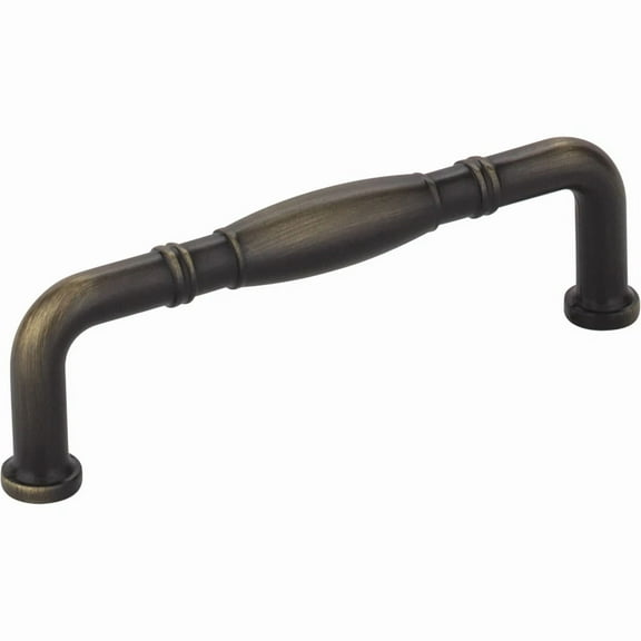 Durham 96 Mm Center-To-Center Bar Pull, Antique Brushed Satin Brass