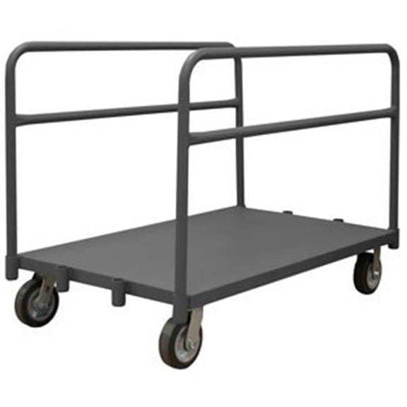 Durham APT2SH30486MR95 36 in. Adjustable Panel Moving Trucks, Gray - 2000 lbs