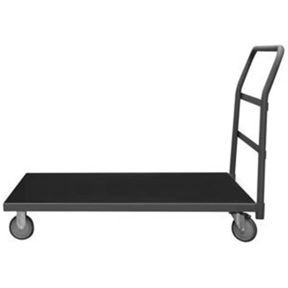 Durham EPTRM36605PU95 35 in. Platform Trucks with Polyurethane Casters, Gray - 1400 lbs