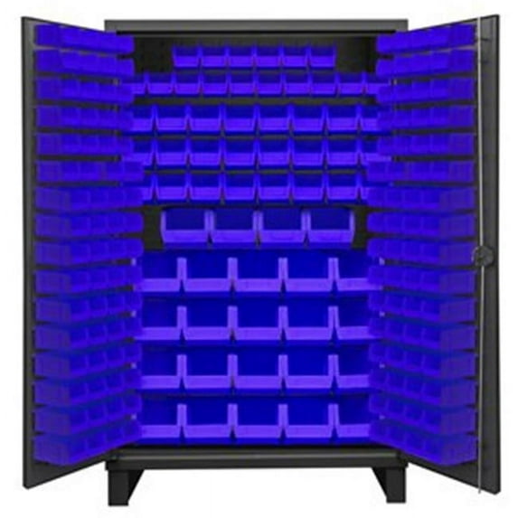 Durham HDC48-192-5295 78 in. 12 Gauge Cabinet, Gray