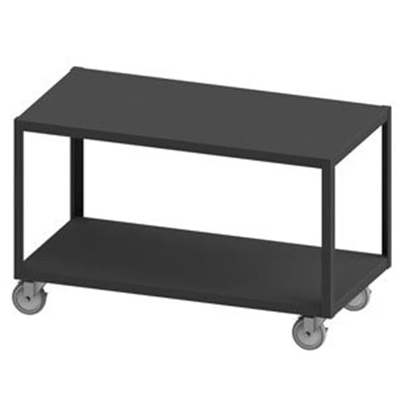 Durham HMT12G24485PU295 30 in. High Deck Portable Table, Gray