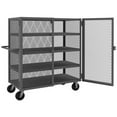 thumbnail image 1 of Durham HTL-2460-DD-4-95 56 in. Security Mesh Truck, Gray - 3000 lbs, 1 of 1