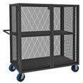 thumbnail image 1 of Durham HTL-3060-DD-1AS-6PU-95 56 in. Security Mesh Trucks with Adjustable Shelves, Gray - 2000 lbs, 1 of 1