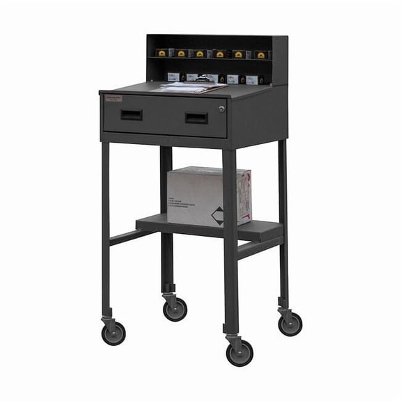 Manufacturer Varies Shop Desk,23 x 51 x 20 In,Gray MSD-2023-95