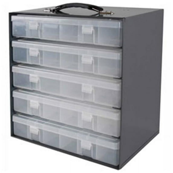 Durham Manufacturing 290-95 Rack for 1.75 in. Small Plastic Compartment Boxes, Clear